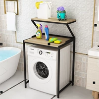 Два этажа (черная рама+доска из орехового ореха)