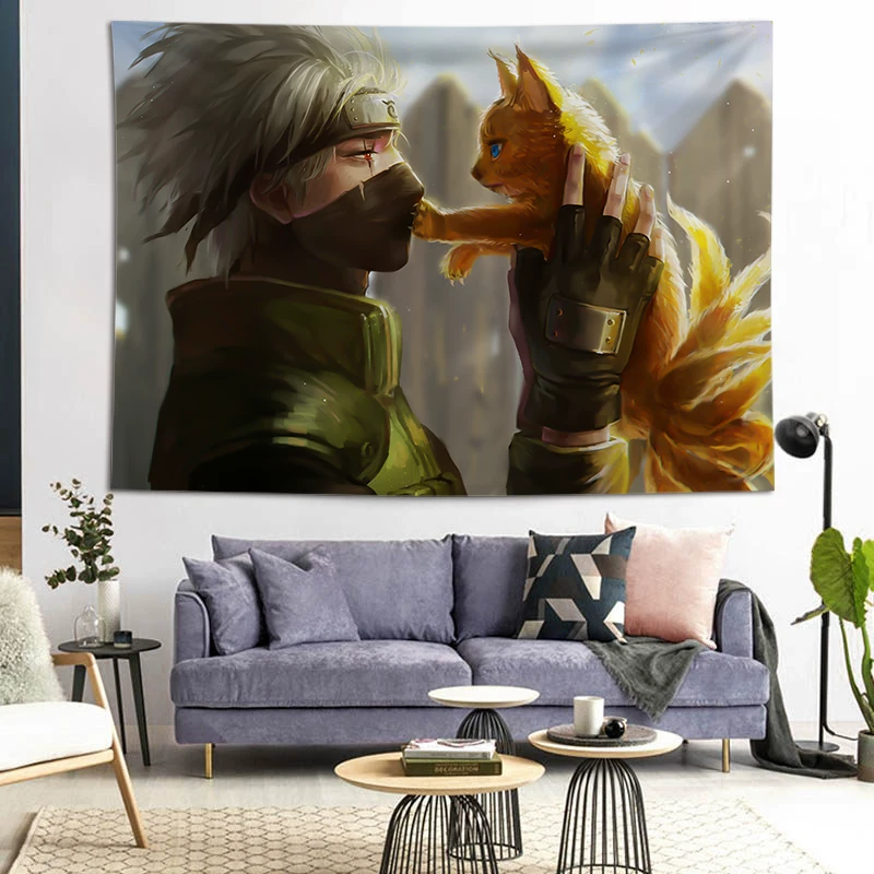 Naruto Background Factering INS Room Decoration