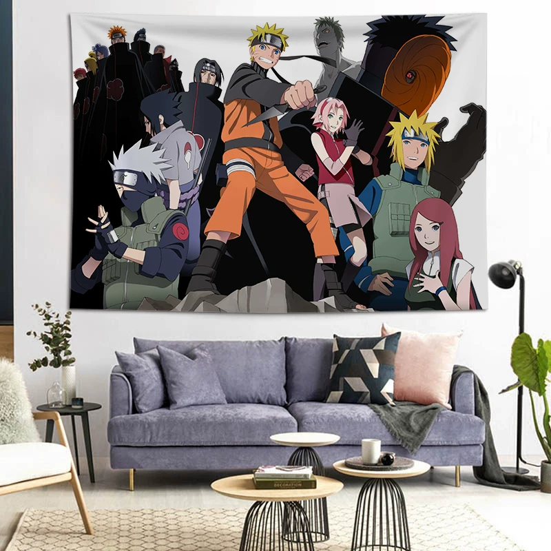 Naruto Background Factering INS Room Decoration