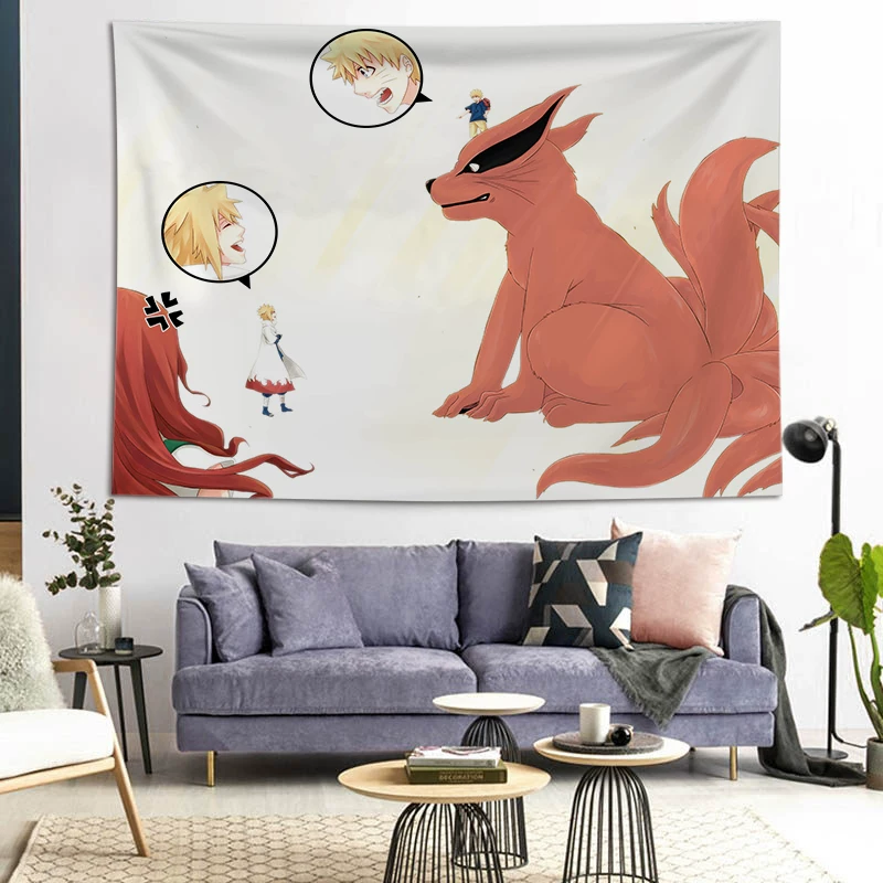 Naruto Background Factering INS Room Decoration