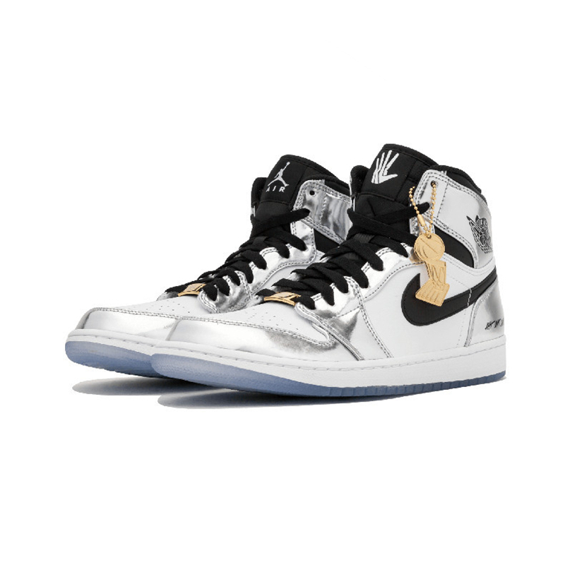 Leonardquality goods Nike official website AJ Obsidian 2.0 university blue Men's Shoes AJ1 Barb black Mocha Navy Blue Gao Bang Women's Shoes