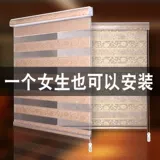 Ткань, скандинавская современная штора для гостиной, 2021 года, простой и элегантный дизайн