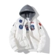 áo bomber jacket mYes Makino Mori đồng thương hiệu áo khoác bay phi hành gia hợp thời trang dành cho nam và nữ cặp đôi xuân thu đông áo khoác cotton Áo khoác NASA áo khoác bóng chày da