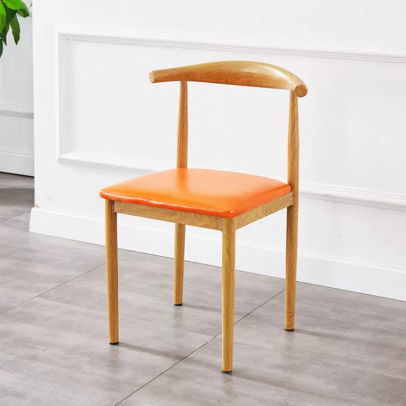 Ghế ăn sắt sừng ghế lưng hiện đại đơn giản sáng tạo phân nhà internet người nổi tiếng cà phê giản dị nhà hàng bàn ghế 