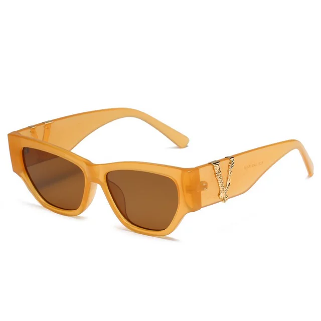 Солнцезащитные очки Cat Eye SUNGLASSSAN FASN FASHION Новый винтаж квадратные очки M M