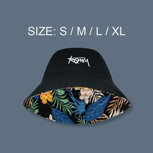 Большая голова XL Size Letter Bucket Hat для мужчин Дважды Wome