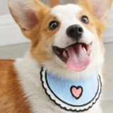 Шарф, розовый синий слюнявчик, аксессуар, наряжаться