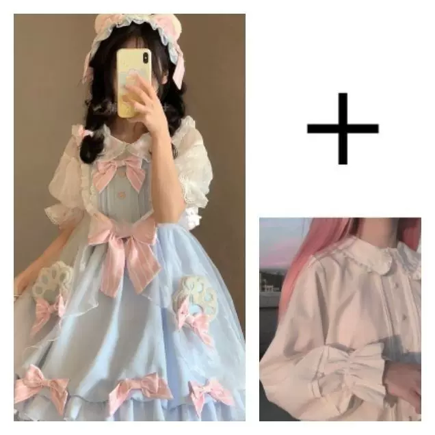 Искусственный дизайн милое платье, стиль Lolita, Lolita Jsk, эффект подъема