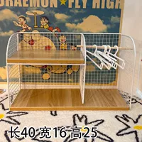 Сетчатая кровать белый+шестер+5 вешалка