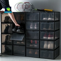 Shoe storage box transparent plastic basketball shoes box