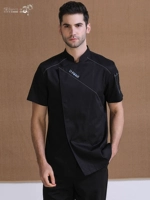 Черный топ с короткими рукавами