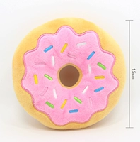 Розовый пончик