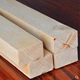 Giường ngủ giường ngủ hồ sơ dầm Chuangzai 1.8M2 1,5 Pine bên giường gỗ gỗ xương bối cảnh Chuangban - Giường