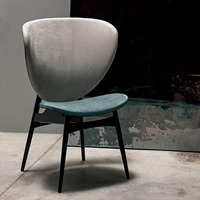 Скандинавский дизайнерский кофейный современный стульчик для кормления из натурального дерева