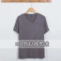 Của nam giới mùa hè ngắn tay T-Shirt dịch vụ nhà đồ ngủ phần mỏng lỏng cộng với phân bón XL mặc giản dị trắng phương thức quan lot nu