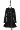 Ưu đãi đặc biệt mùa thu đông 2019 cho phụ nữ váy len cao cổ màu đen thời trang áo dài phần eo huy hiệu - Áo khoác dài