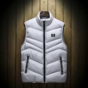 2018 mới mùa đông ấm vest vest nam vest vest nam vest của nam giới bông cotton vest