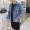 Mùa xuân phần mỏng denim jacket nam slim jacket Hàn Quốc phiên bản của xu hướng của thanh niên đẹp trai hoang dã áo giản dị áo khoác nam trung niên
