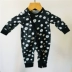 Baby dây kéo jumpsuit cotton mùa hè mỏng phần sơ sinh quần áo bé sơ sinh dài tay đồ ngủ nam và nữ romper bé - Áo liền quần Áo liền quần