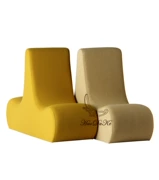 Haoda khách thiết kế ghế sáng tạo kính thép giải trí ghế FRP đồ nội thất ghế đơn mô hình ghế phòng