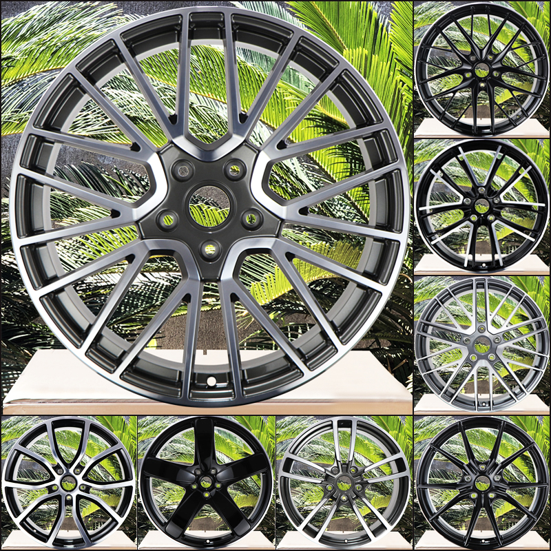 Áp dụng 19 20 21 22 18 inch Porsche Cayenne Parra Meira Boxster macan hub 718 Karman