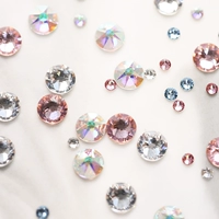 Swarovski, заколка для волос ручной работы, серьги для маникюра, DIY