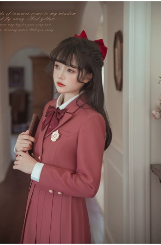 Грецкий орех JK [Fei Sexue] Инь и Ян Ши Божественная Судьба Бога Кооперативная юбка молока