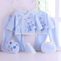 Bé sơ sinh nguồn cung cấp phải có quần áo mùa xuân và mùa hè bé sơ sinh 0-3 tháng cotton đặt hộp quà tặng món quà 6 hộp quà sơ sinh