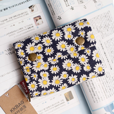 taobao agent Wallet, short brand shoulder bag, cute fresh card holder, Korean style