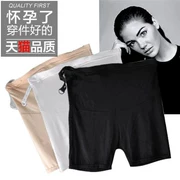 Phụ nữ mang thai xà cạp mùa hè phần mỏng quần short thai sản quần áo an toàn quần chống ánh sáng hoang dã quần mùa hè mặc bên ngoài dạ dày nhấc