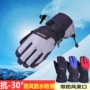 Găng tay trượt tuyết ngoài trời nam găng tay ấm áp nam chống trượt đi xe đạp găng tay nam cộng với găng tay cotton - Găng tay găng tay da nam