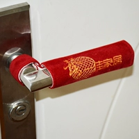 Настраиваемые антитефтовые дверные ручки перчатки в зимнем бархате могут вышитый логотип.