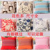 Cotton cũ vải thô ôm gối mà không cần lõi vuông sofa bông đệm thắt lưng gối giường tựa lưng xe gối Trở lại đệm / Bolsters