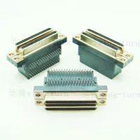 Yunteng V68FS2-90 VHDCI 68P Двойной изгиб материнская точка 0,8 SCSI PCB Paton Socket