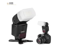 Подходит для Accessories Flash SLR Canon 430EX II Внешнее верхнее верхнее светло -светло -светлое мыло Квадратное мыло