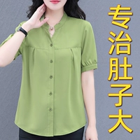 Летняя рубашка, футболка с коротким рукавом, модная летняя одежда, жакет для матери, в западном стиле, в корейском стиле