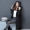 2018 chống mùa bông mới áo khoác dài phần bông quần áo của phụ nữ đầu gối dày Hàn Quốc phiên bản của mỏng giảm béo bông của phụ nữ phần dài áo phao nữ dáng dài đẹp