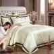 cao cấp bông cotton cao cấp châu Âu satin giường jacquard Bốn mùa xuân và mùa thu lanh giường chăn thảm giường ngủ