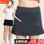 Thể thao váy quần của phụ nữ nhanh chóng làm khô cầu lông mặc váy quần của phụ nữ tốc độ thể thao thoáng khí quần váy Hàn Quốc phiên bản của mỏng quần vợt váy quần áo thể thao nữ adidas