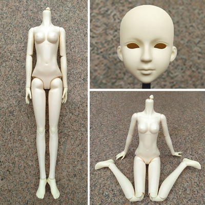 taobao agent Genuine 3 -minute 60cm Xinyi Doll Whitening Muscle Muscle Arthumin Bald Bellin can open a lid naked baby S hook can be equipped with BJD
