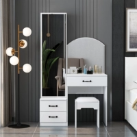 Bàn trang điểm phòng ngủ bàn trang điểm tối giản hiện đại bàn tủ lưu trữ một căn hộ nhỏ gương soi toàn thân kinh tế gương soi toàn thân tủ gương wc tủ gương treo phòng tắm