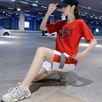 S26 Белые и красные брюки+890 Красного костюма