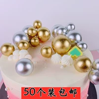 Торт декоративные ins cool wind wind silver bare cake decorative plug -in on ornament выпечка украшения