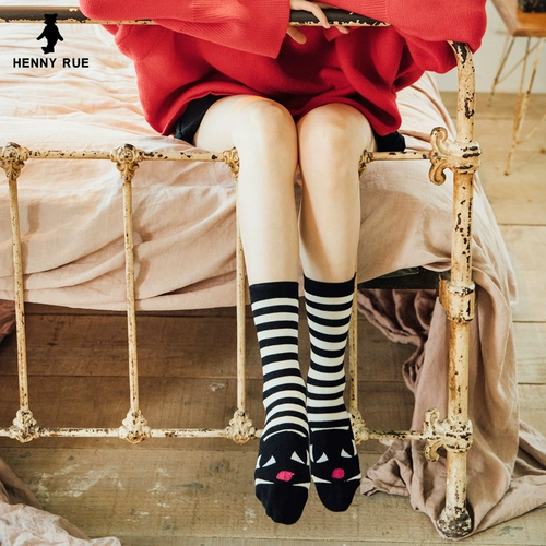 Носки женский томбок Mids Lockcling Pucking Nops Pure Cotton Носки женские носки Brajak Street Wind Wind Ins Litsed Dar DW43