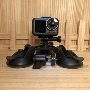 Dji osmo hành động bỏ túi gopro máy ảnh thể thao xe hút cốc khung ba khung hút cốc - Phụ kiện máy ảnh kỹ thuật số túi đựng máy ảnh vintage