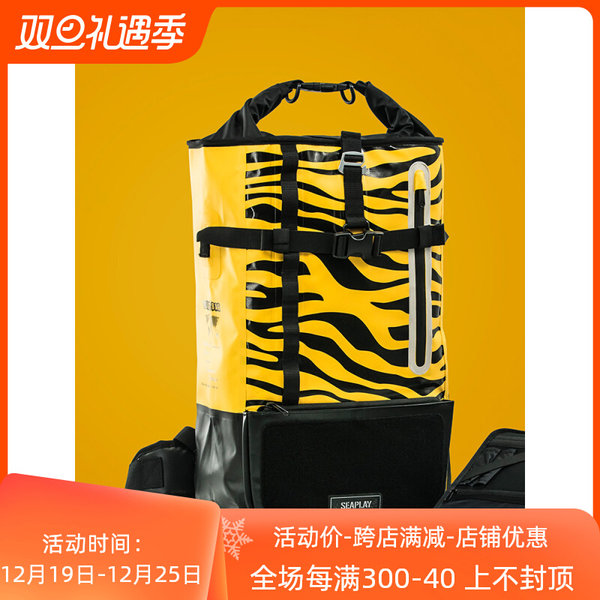 SEAPLAY Яркий 28L водонепроницаемый ласты пакет модернизированный медведь система на липучках Передняя сумка мода личность снова практический