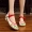 Giày vải Bắc Kinh cũ Giày nữ nêm tăng giày khiêu vũ nữ quốc gia gió thêu giày nữ nhảy giày vuông - Khiêu vũ / Thể dục nhịp điệu / Thể dục dụng cụ