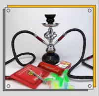 Маленький круговой двойной двойник 27 см черный