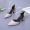 Dép nữ khí chất hè 2018 phiên bản Hàn Quốc hoang dã mới của baotou retro sang trọng chỉ một từ khóa cao gót dày sandal nữ