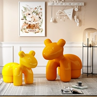 Кресло с животными, пони, детский диван для отдыха, сетка для волос, популярно в интернете